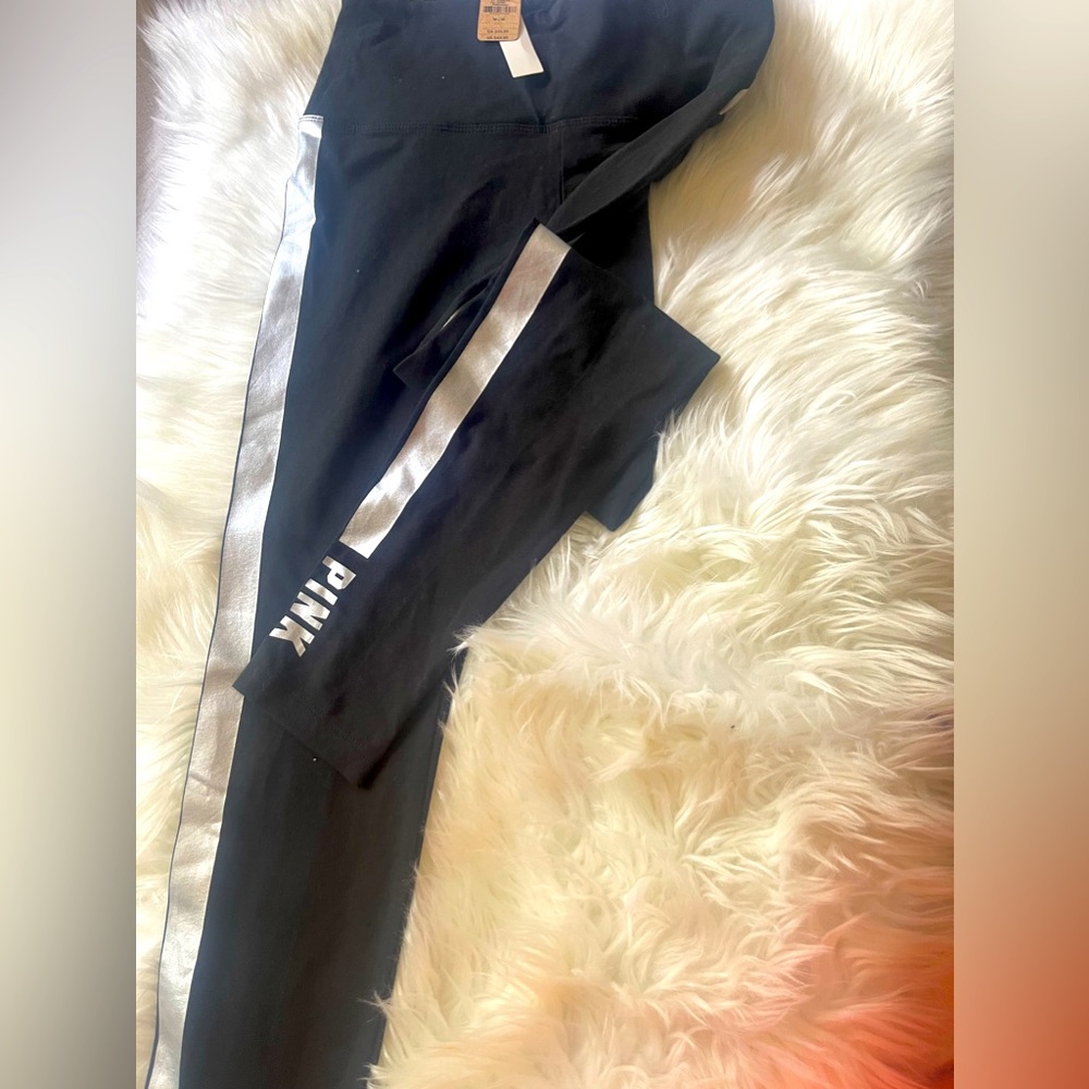 Pink cotton high waisted Legging for women